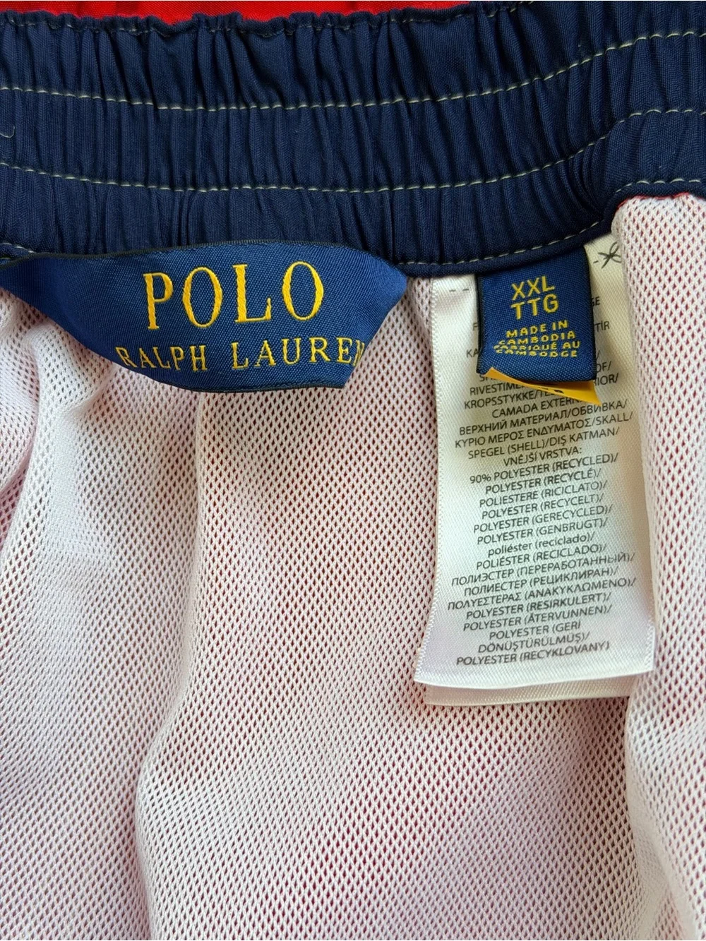 Polo by Ralph Lauren 8.5-Inch Kailua Classic Fit Swim Trunk Red Men’s XXL